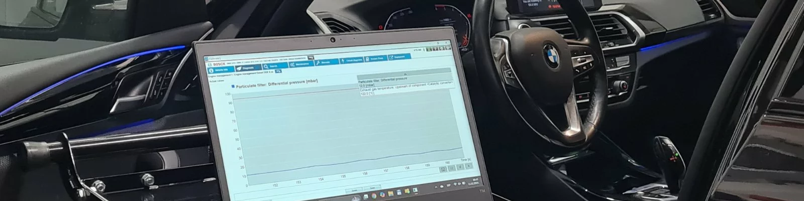 Bosch KTS dijagnostika na vozilu u SCT servisu, Novi Sad